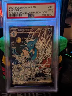 2024 Kingdra EX Full Art Holo PSA 9 Mint SVP 131 Special Illustration Pokemon - Image 1