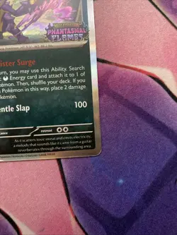 Toxtricity 017 Phantasmal Flames Stamp Build & Battle Deck Promo Pokemon MEP EN - Image 5