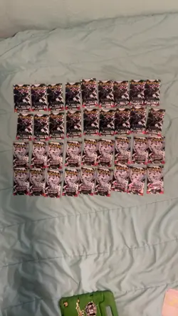 Black Bolt White Flare Homemade Pokemon Loose Pack Booster Box - Image 2
