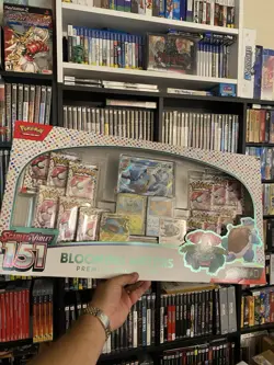 Pokemon Scarlet & Violet 151 Blooming Waters Premium Collection Box Sealed - Image 1