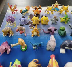 MASSIVE Vintage Tomy Pokemon Lot PVC Figures 1- 2" Charizard Pikachu Mew & More! - Image 3