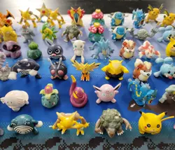 MASSIVE Vintage Tomy Pokemon Lot PVC Figures 1- 2" Charizard Pikachu Mew & More! - Image 5
