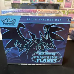 Pokemon TCG - Mega Evolution Phantasmal Flames Elite Trainer Box ETB NEW SEALED - Image 1