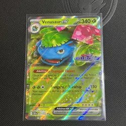 Pokemon TCG Venusaur & Blastoise EX Black Star Promo Stellar Crown Stamped NM - Image 3