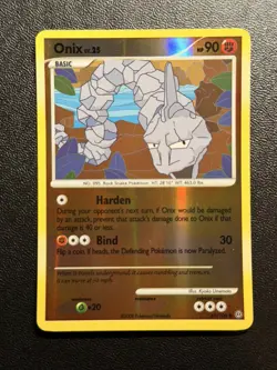 Pokemon TCG - ONIX - 69/100 REVERSE HOLO - DIAMOND & PEARL STORMFRONT 2008 - NM - Image 1