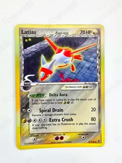 Pokemon Dragon Frontiers Holo 8/113 "Latias (Delta Species)" Lightly played - Image 3