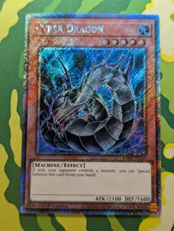 Cyber Dragon RA03-EN155 Platinum Secret Rare 1st Edition YuGiOh TCG Card - Image 1