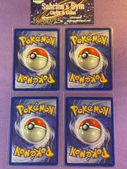 1st Edition Bellsprout Weepinbell Nidoran Nidorina Jungle Pokemon Card - Image 2