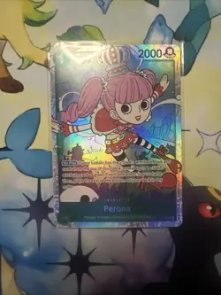 Perona OP12-034 SR Legacy of the Master One Piece Card Game English - Image 1