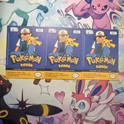 Squirtle Charmander Bulbasaur Gold Box Hits Pokemon Kanto Set Non TCG Peru Cards - Image 5