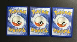 Lot of 3 Pokeball Pattern Holo Black Bolt Pokemon TCG Cards NM - Image 2
