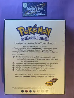 Played/Damaged Empty 1999 WOTC Pokemon Trading Card Game Starter Gift Box - Image 3