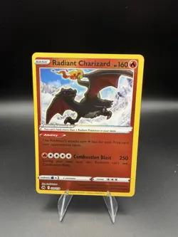 Pokemon Radiant Charizard Crown Zenith Card 020/159 NM Condition - Image 1