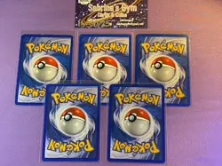 Cleffa Elekid Magby Murkrow Sneasel Rare Neo Genesis Pokemon Card - Image 2