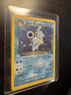 Dark Blastoise 3/82 Holo Rare Team Rocket 2000 WOTC Pokemon Card HP - Image 2