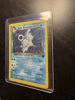 Dark Blastoise 3/82 Holo Rare Team Rocket 2000 WOTC Pokemon Card HP - Image 3