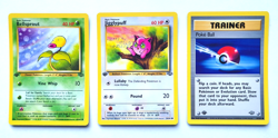 1999 Pokemon 1st EDITION Jungle Set - Common 3 Card Lot NM/ Near Mint - Image 1