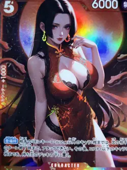 BOA HANCOCK Waifu Goddess Manga Card CUSTOM MADE - Image 2