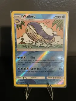 Wailord 30/145 Guardians Rising Reverse Holo - Pokemon Card - NM/Rare - Image 1