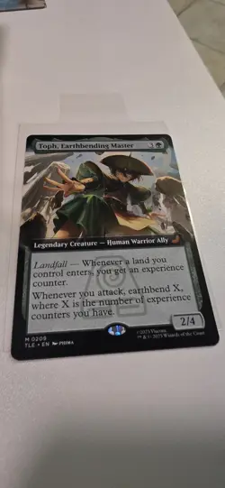 MTG Toph, Earthbending Master Avatar: The Last Airbender Extended Art Regular - Image 1