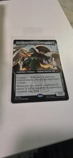 MTG Toph, Earthbending Master Avatar: The Last Airbender Extended Art Regular - Image 2