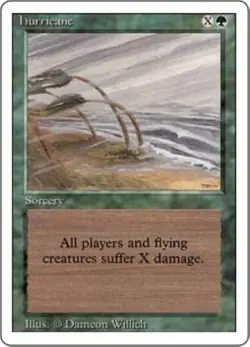 MTG Revised / 3rd Edition - Hurricane - Image 1