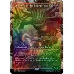 FOIL OVERLORD OF THE BOILERBILGES (SHOWCASE)(FRACTURE FOIL) Duskmourn: House Of - Image 1