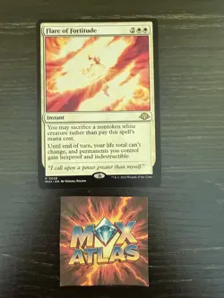 MTG - Magic the Gathering Flare of Fortitude (26/703) Modern Horizons 3 - Image 1