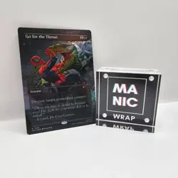 Go for the Throat NM #1986 Rainbow Foil MTG Secret Lair - Image 2