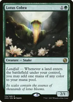 MTG Near Mint Lotus Cobra - [Iconic Masters] - Image 1