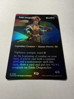 Eshki Dragonclaw Tarkir: Dragonstorm foil borderless - Image 1