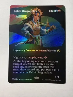 Eshki Dragonclaw Tarkir: Dragonstorm foil borderless - Image 2
