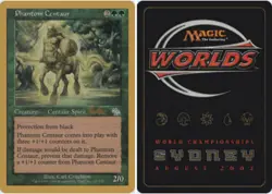 4 Phantom Centaur - Brian Kibler - 2002 ~ Heavily Played World Championship Gold - Image 1