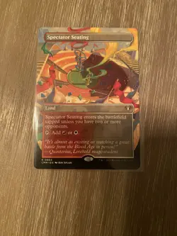 ?? MTG: Spectator Seating (Borderless) Commander Masters Regular - Image 1