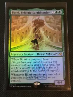 Bumi, Eclectic Earthbend (Foil) - #248 - Rare - Avatar: The Last Airbender - TLE - Image 1