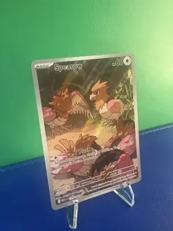 Pokemon TCG Spearow 151/132 Full Art Card - Near Mint - Image 3