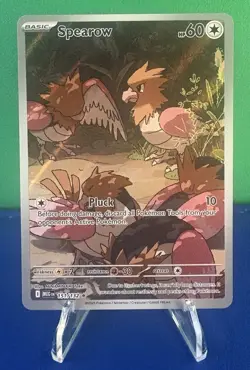 Pokemon TCG Spearow 151/132 Full Art Card - Near Mint - Image 5