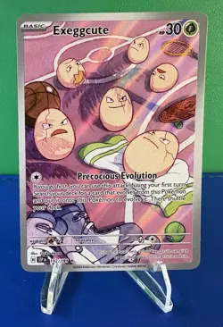 Pokemon TCG Exeggcute 192/191 Surging Sparks Illustration Rare Card NM Condition - Image 1