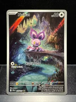 Pokemon Noibat 169/159 Illustration Rare Full Art Journey Together - Near Mint - Image 1