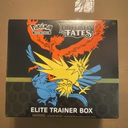 Pokemon TCG: Hidden Fates Elite Trainer Box, 2019 ETB Factory Sealed Small Tear 820650804731 - Image 1