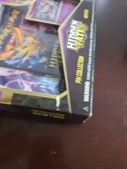 Pokemon TCG Hidden Fates Mewtwo Pin Collection Box 2019 Booster Packs, 3-Pack - Image 4