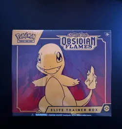 Pokemon Scarlet Violet Obsidian Flames Elite Trainer Box ETB Sealed - Image 1