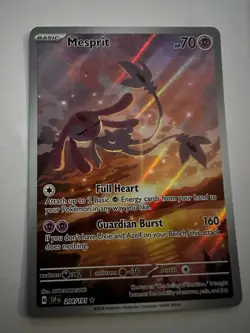 Mesprit 204/191 Pokemon TCG SV Surging Sparks Illustration Rare Card Near Mint - Image 1