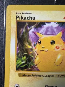 Sealed 1999 Pikachu E3 Stamp Base Set 58/102 - Red Cheeks #58 Pokemon Card - Image 3