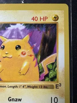 Sealed 1999 Pikachu E3 Stamp Base Set 58/102 - Red Cheeks #58 Pokemon Card - Image 4
