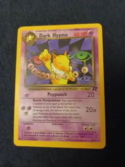 Pokemon Dark Hypno 26/82 Team Rocket Set Regular Unlimited LP-MP - Image 1