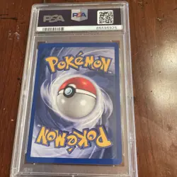 1999 Pokemon Jungle Vaporeon Holo 1st Edition 12/64 PSA 8 NM-MT - Image 2