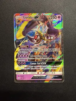 Pokemon TCG - Lunala GX 66/149 - Sun & Moon Holo - NM - Image 1