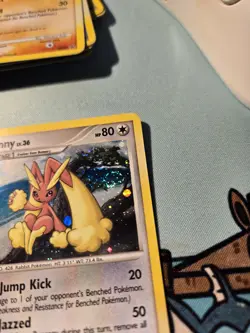 [NM] Lopunny 9/17 - Double SWIRL POP Series 9 Cosmos Holo Pokemon TCG - Image 3