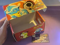 Played/Damaged 1999 Vintage WOTC Base Set Release Pokemon Cardbox - Image 5